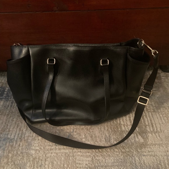 Black coach purse